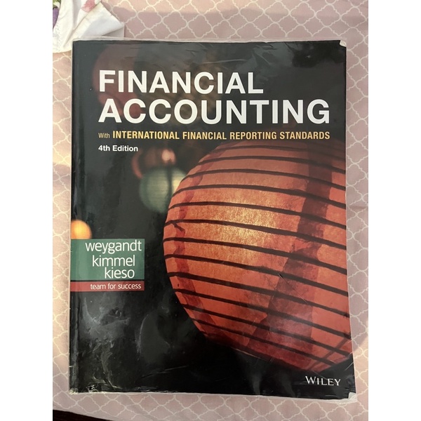 會計原文課本 Financial  Accounting with IFRS（4th edition)