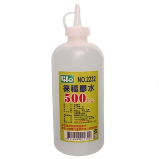 LIFE 徠福 補充膠水 NO.2232 /一瓶入 500cc 特大膠水補充液 填充膠水 膠水補充水 臺灣製