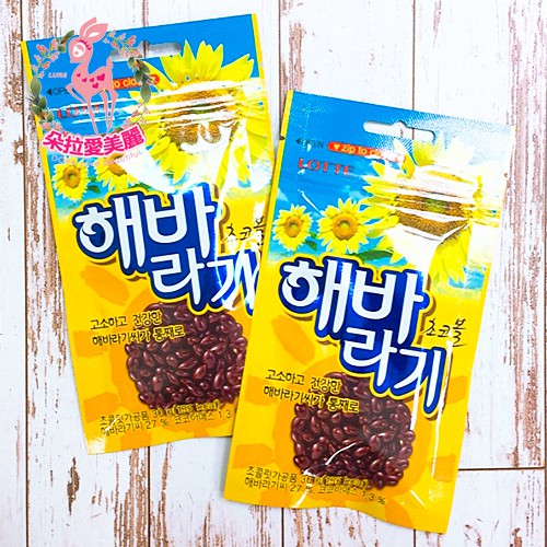 韓國樂天 Lotte 葵花子巧克力30g 蝦皮mall Line購物