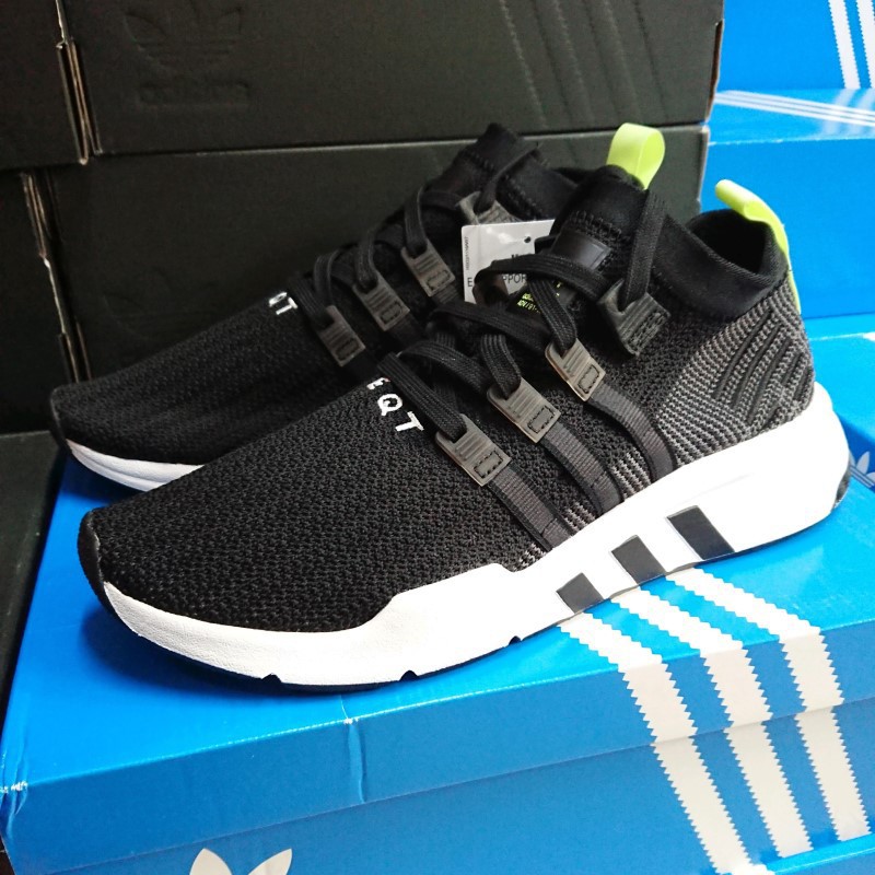 【小八】adidas EQT Support Mid Adv PK Core Black 黑綠 B37435