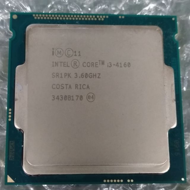 CPU I3-4160. 1150