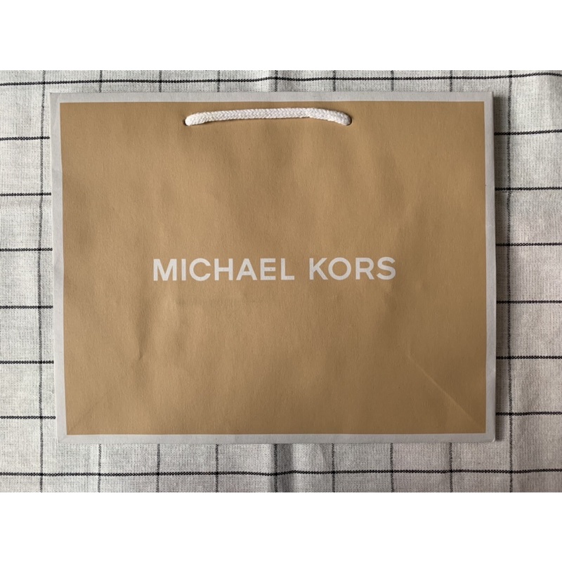 MICHAEL KORS MK 專櫃 原廠 紙袋 手提袋 禮品袋 送禮 皮夾 肩背包