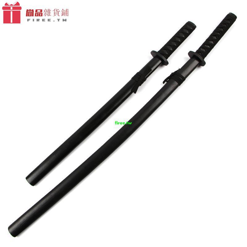 Co新款忍者神龜黑色75cm動漫表演道具萬用日本練習木刀玩具刀 尚品 蝦皮購物