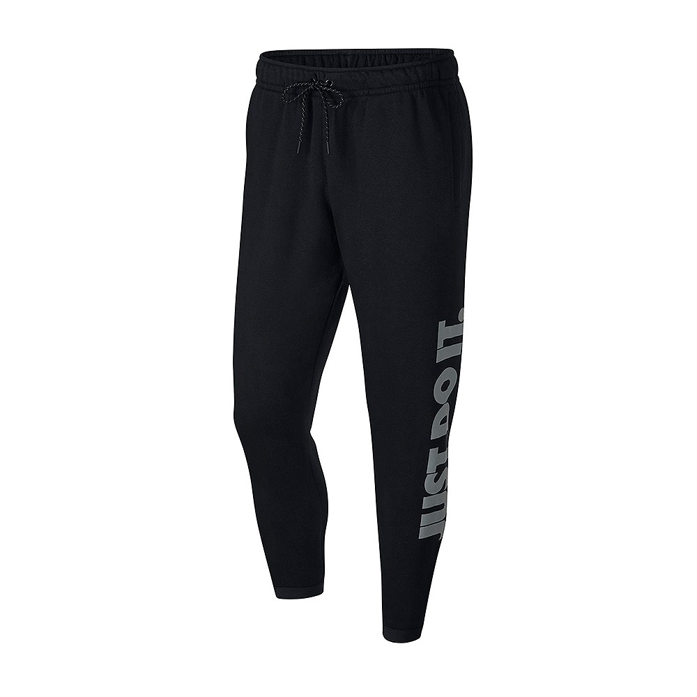 【全能MAX】NIKE 男 NSW JDI+ PANT FLC MIX 刷毛長褲 穿搭 休閒 黑-CU4051-010