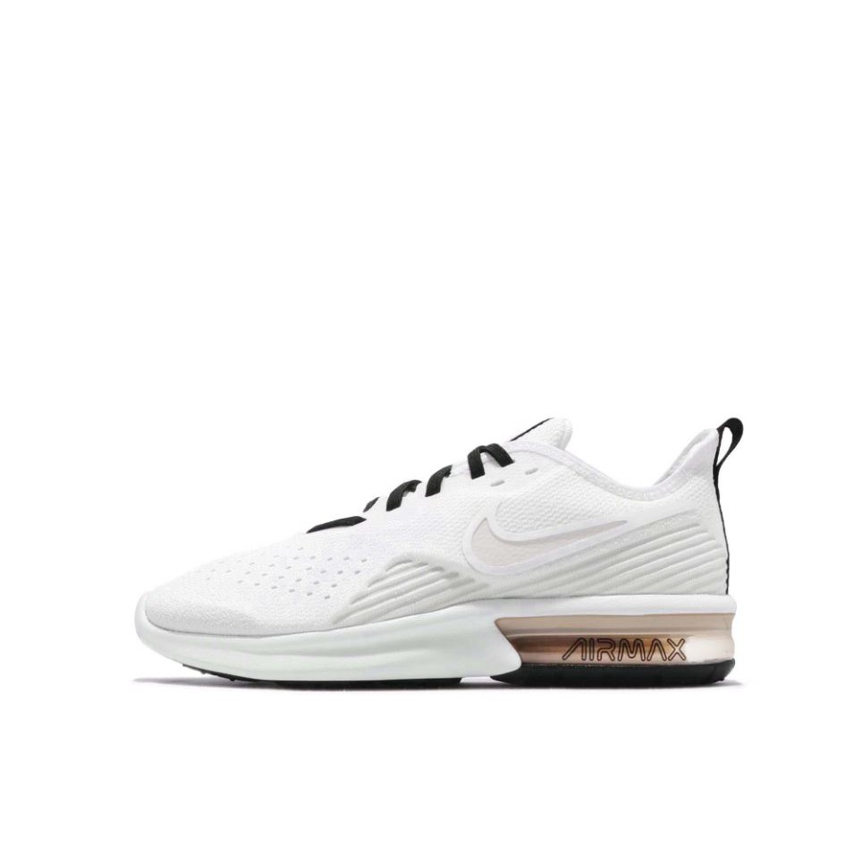 NIKE系列-WMNS NIKE AIR MAX SEQUENT 4 女款 氣墊 米白色休閒鞋-NO.AO4486101