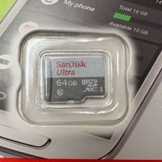 SANDISK Ultra microSD UHS-I 32G/64G 記憶卡 100MB/s 現貨 手機適用 C10