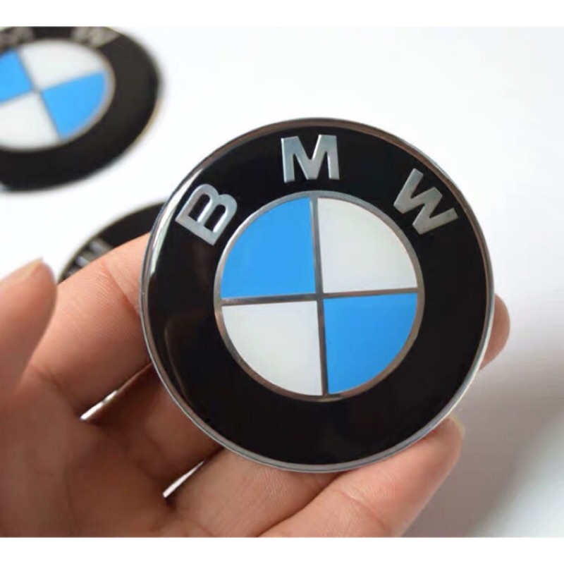 ANS汽車配件 ALPINA （BMW） 鋁圈中心蓋貼紙 引擎蓋 前標 後標 標誌 貼標65MM E28 E30 E34