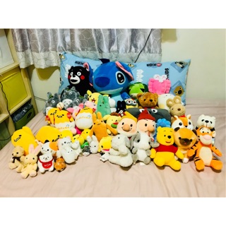 🍟《客訂奶瓶》絨毛娃娃 皮卡丘 蛋黃哥 夾娃娃 吊飾 旅蛙 布丁狗 龍貓 山豬 動物娃娃 熊熊 兔兔