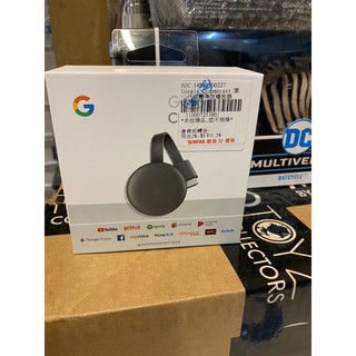 Google Chromecast 第3代(非第2代V3版) HDMI 媒體串流播放器 電視棒