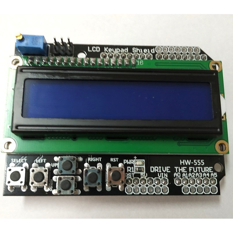 【萍萍】1602 Keypad 帶背光型 LCD Keypad Shield 擴展板 ARDUINO