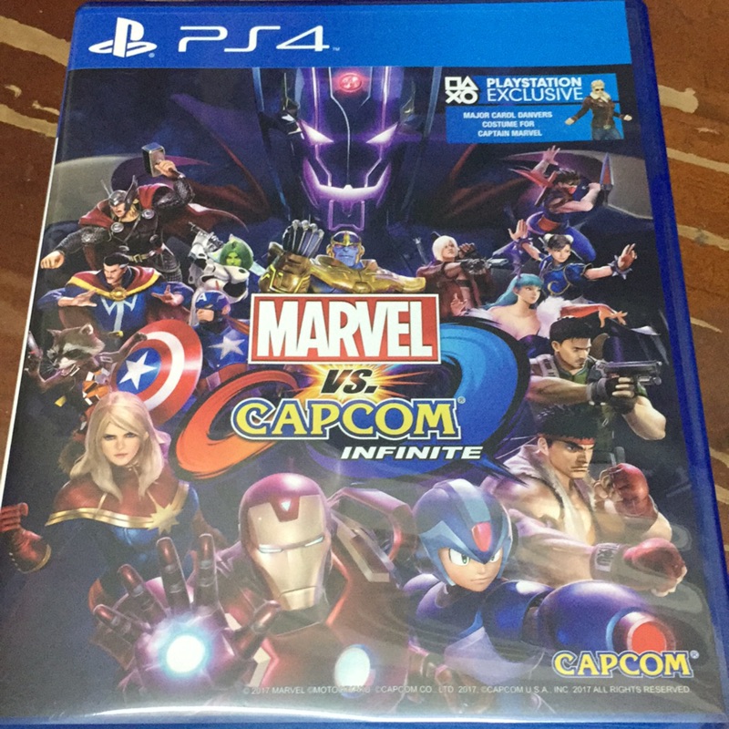 PS4 Marvel vs Capcom infinite 漫威英雄大戰卡普空 無限 中文