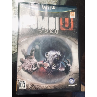 土城可面交超便宜任天堂 Wii U WII U- 日文版原版光碟~ 殭屍 ZOMBI U 狀況極新，保證正版