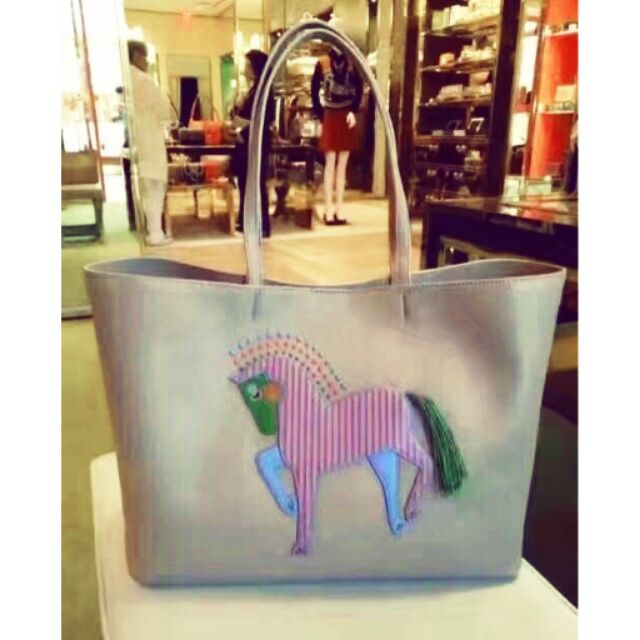 [Tory burch] horse tote 彩色馬包包