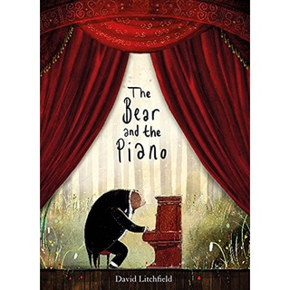 THE BEAR AND THE PIANO 森林裡的鋼琴師-英文童書繪本