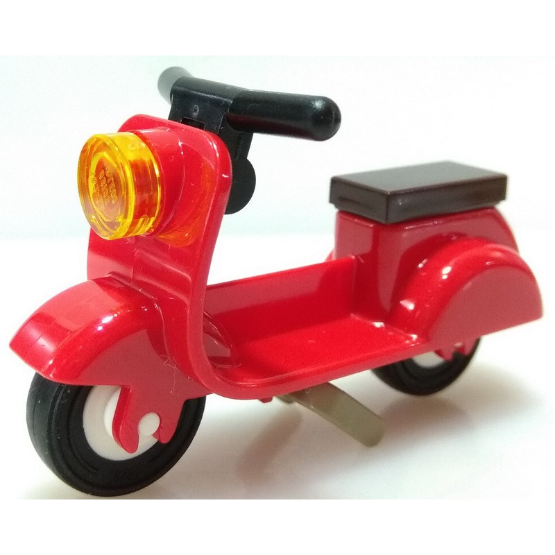15396 6058748 紅色 機車 摩托車 速可達 偉士牌 交通工具 [正版LEGO 樂高類]