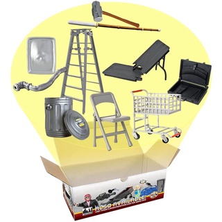☆阿Su倉庫☆WWE摔角 10 Piece Hardcore Accessory Set 摔角道具武器配件 10件道具組