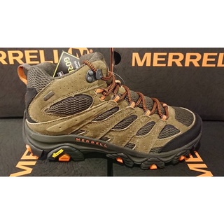 【MERRELL】Moab 3 Mid GTX 防水男鞋 避震耐磨 黃金大底 中筒ML035791 尺寸9