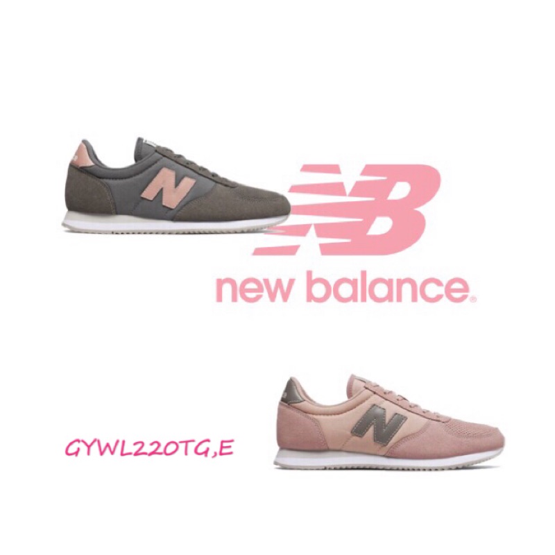 Constitución auxiliar el centro comercial GY SPORTS〙NEW BALANCE 復古鞋女灰WL220TG 粉WL220TE 麂皮高質感透氣輕量| 蝦皮購物