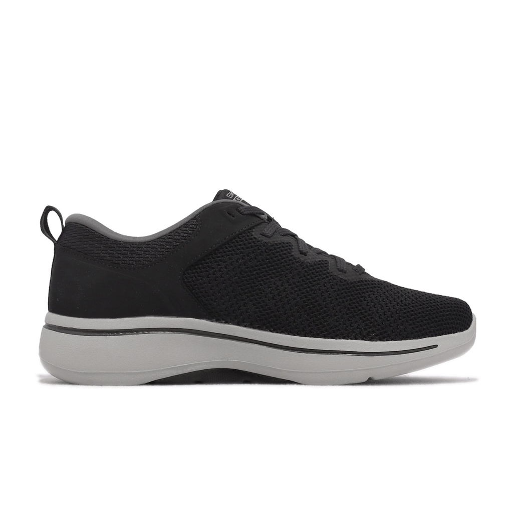 Skechers Go Walk Arch Fit 男款 透氣緩震 健走鞋 216254BKGY【KAORACER】