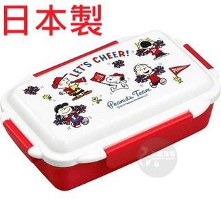 ♡松鼠日貨♡日本 OSK 正版 日本製 snoopy 史努比 保鮮盒 便當盒 野餐 水果 三明治 500ml