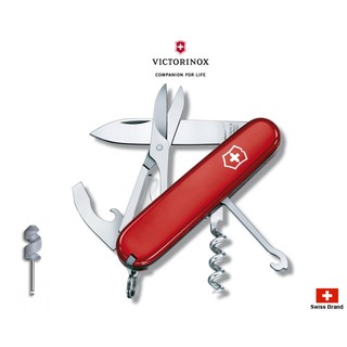 Victorinox瑞士維氏91mm整合家Compact(紅色),14用瑞士刀,瑞士製造好品質【1.3405】