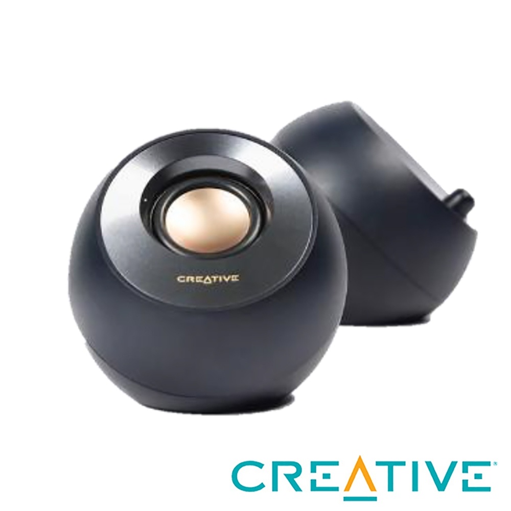 CREATIVE Pebble V3 USB 桌上型藍芽喇叭(黑)