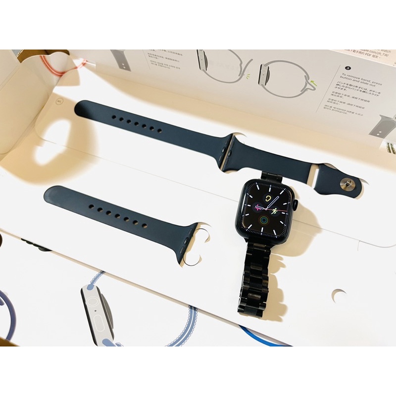 二手 Apple Watch S7 41mm GPS 午夜色 運動錶帶