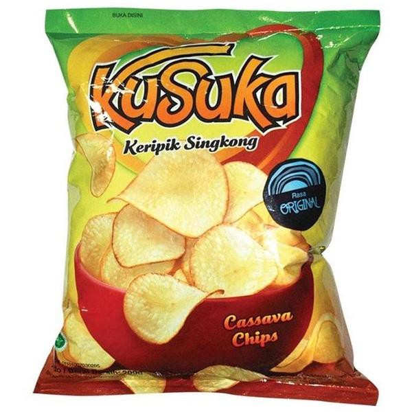 TILM 印尼 KUSUKA 樹薯脆片 木薯片 200gr