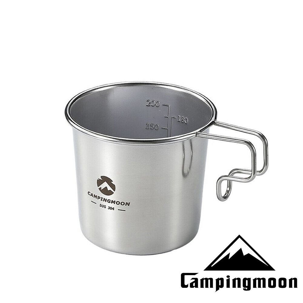 【Campingmoon】304不鏽鋼杯 210ML 22-00059