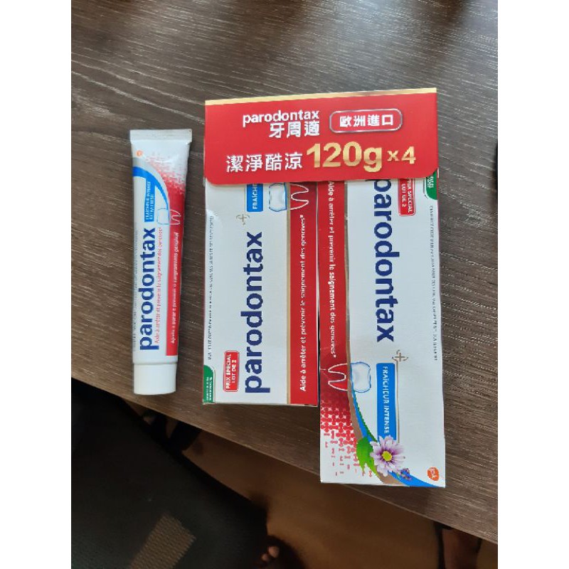 牙周適 牙齦護理牙膏 潔淨酷涼 120g 三條 好市多(免運)