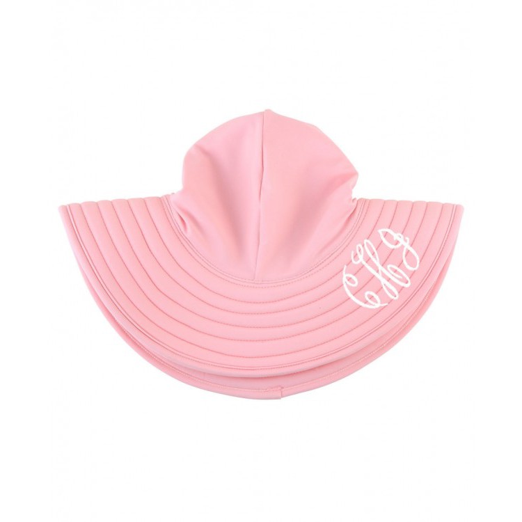Rufflebutts-粉紅色游泳帽遮陽帽