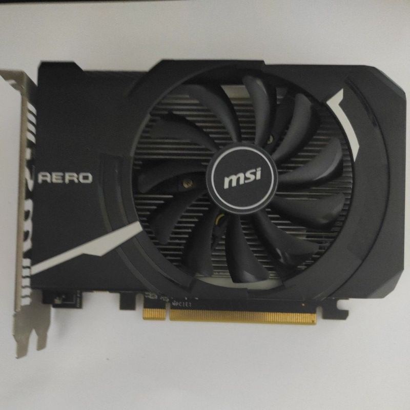 二手良品 微星 MSI AERO RX560 4G 顯示卡，功能正常( GTX1650、RX570、GTX1050 參考