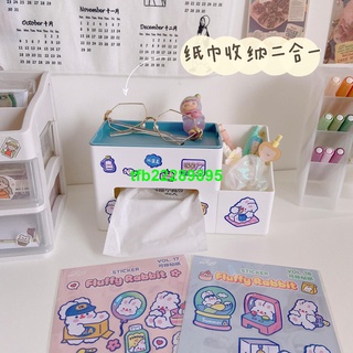 臺北縣#北歐風紙巾收納盒多功能創意學生宿舍辦公室案頭整理ins筆筒