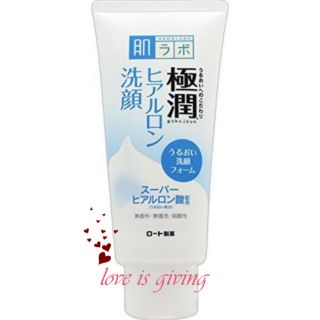 *～油頭本鋪～* ROHTO 樂敦 肌研 極潤 玻尿酸超保濕潔膚乳 洗面乳 100g