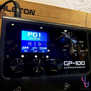 『免運可分期』贈導線 Valeton GP-100 電吉他 綜合 效果器 支援 IR LOOP 百種音色