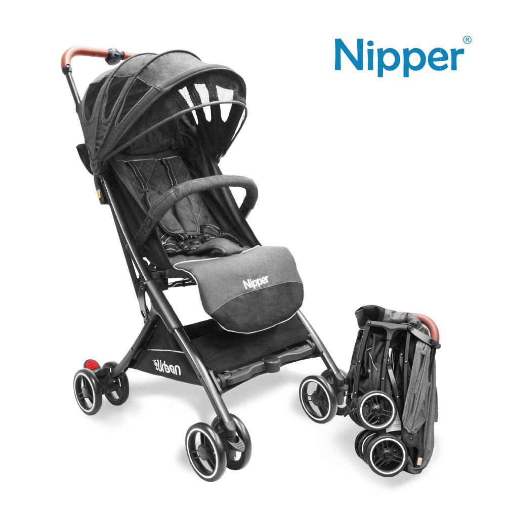 Nipper Mini urban 膠囊推車-灰色【小櫻桃嬰兒用品】