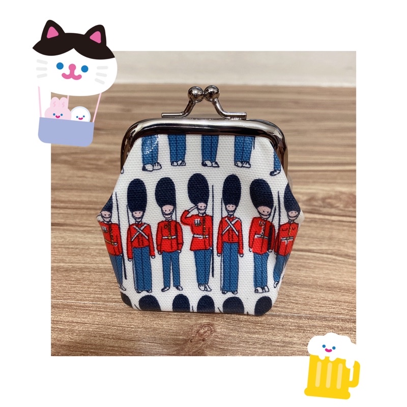 (保留中)🇬🇧Cath Kidston💂‍♀️防水 士兵 口金包 零錢包💂‍♀️#二手#現貨