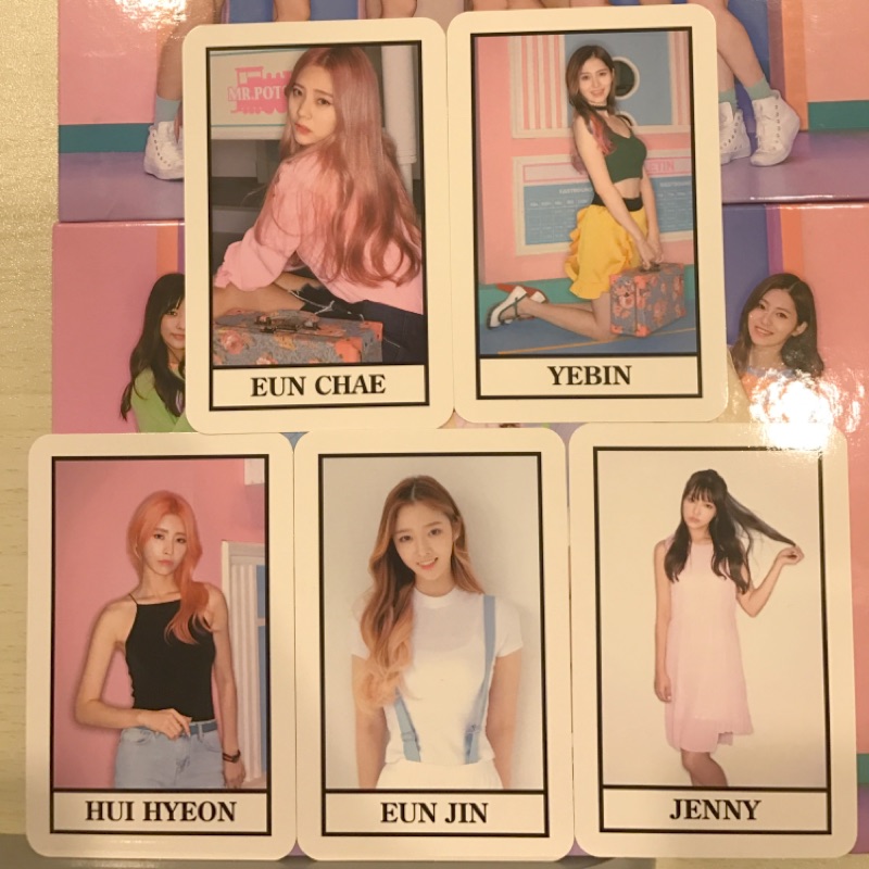 DIA Spell Mr.Potter 一般版 小卡 Yebin 熙賢 恩真 恩彩 再妮 主恩 Eunice 彩妍