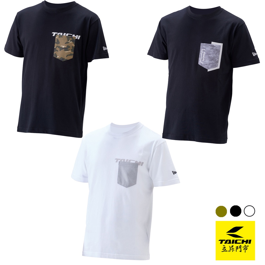 RS TAICHI 純棉T恤 NEU004 NewEra 短袖 胸口口袋 T-Shirt【現貨＋預購｜立昇台北】
