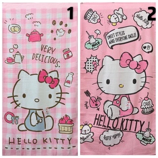 Hello kitty 海灘浴巾、大浴巾