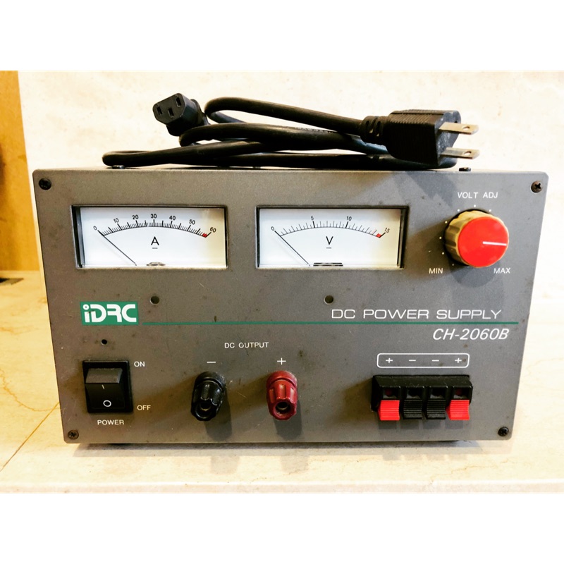 【配件】【中古良品】IDRC CH-2060B 60安培電源供應器