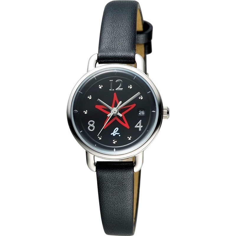 商城出貨🚚免運優惠✨ agnes b. VJ22-KR80D 星星數字腕錶