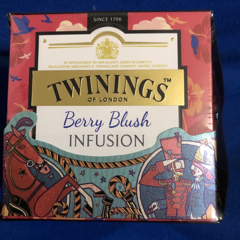 Twinings 唐寧茶 鉑金系列-胭脂莓果茶  規格:3gx15