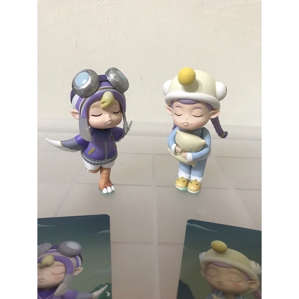 二手近新 愛爾芙 山海經 盲盒公仔 無盒有卡 MOJIMUSI
