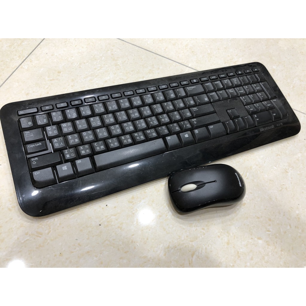微軟 Wireless Keyboard 800 無線鍵盤 滑鼠組 800
