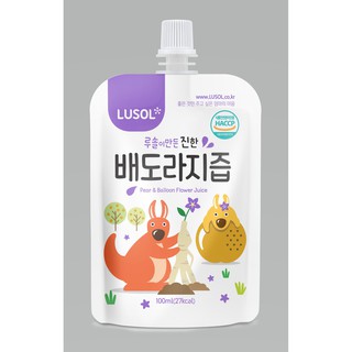 *PINE PINE TU*韓國【Lusol】嬰幼兒雪梨桔梗汁