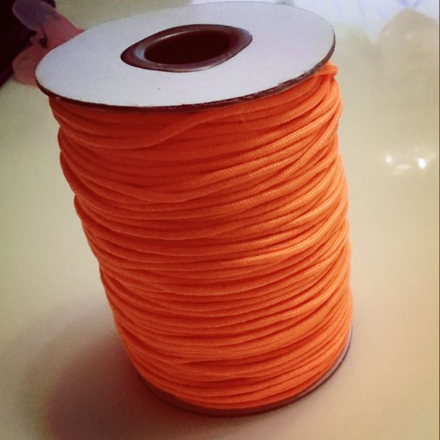 培鈴專用 彩色繩 強韌繩 扯鈴專用繩 雙層包心線 （ 線徑約2mm).. 大包裝