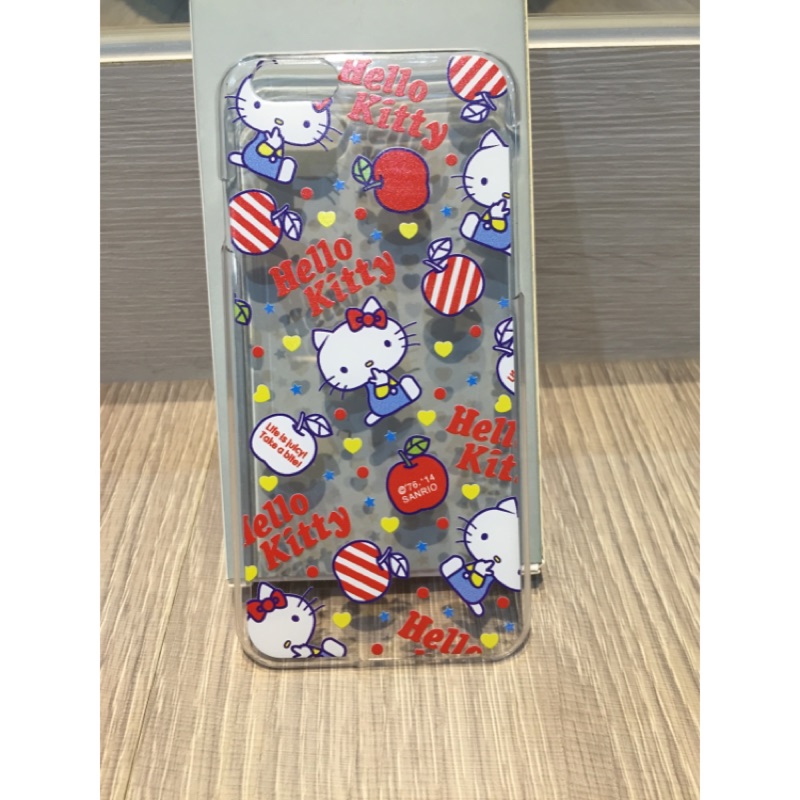 三麗鷗 日系卡通 hello kitty 凱蒂貓 iphone6 手機透明塑膠殼