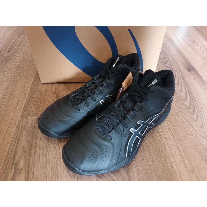 1 黑魂配色寬楦籃球鞋Asics Gelhoop V13 2E US11.5 29cm 全新正品公司貨