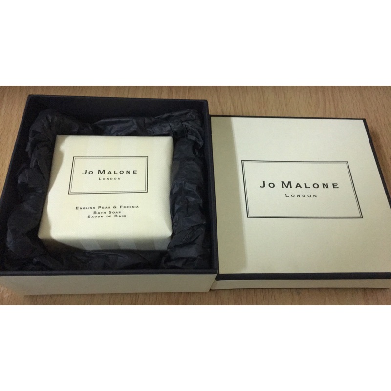 Jo malone香氛香皂 英國梨小蒼蘭  緞帶禮盒 全新正品